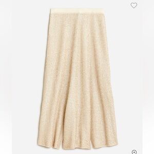 J. Crew Collection Sequin Sweater Slip Skirt